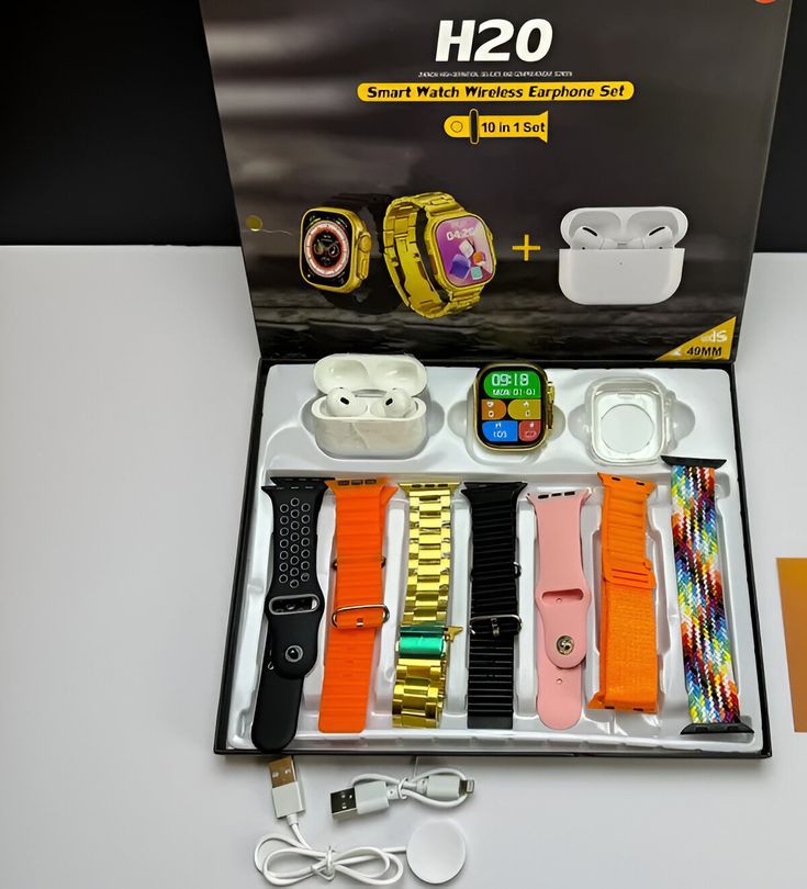 H20 Ultra Smartwatch 10-in-1 with Free AirPods