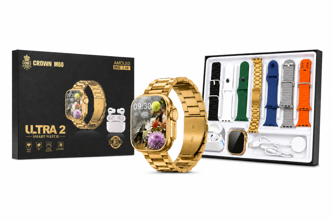 Smart watch | 7 interchangeable straps | Free Airbuds