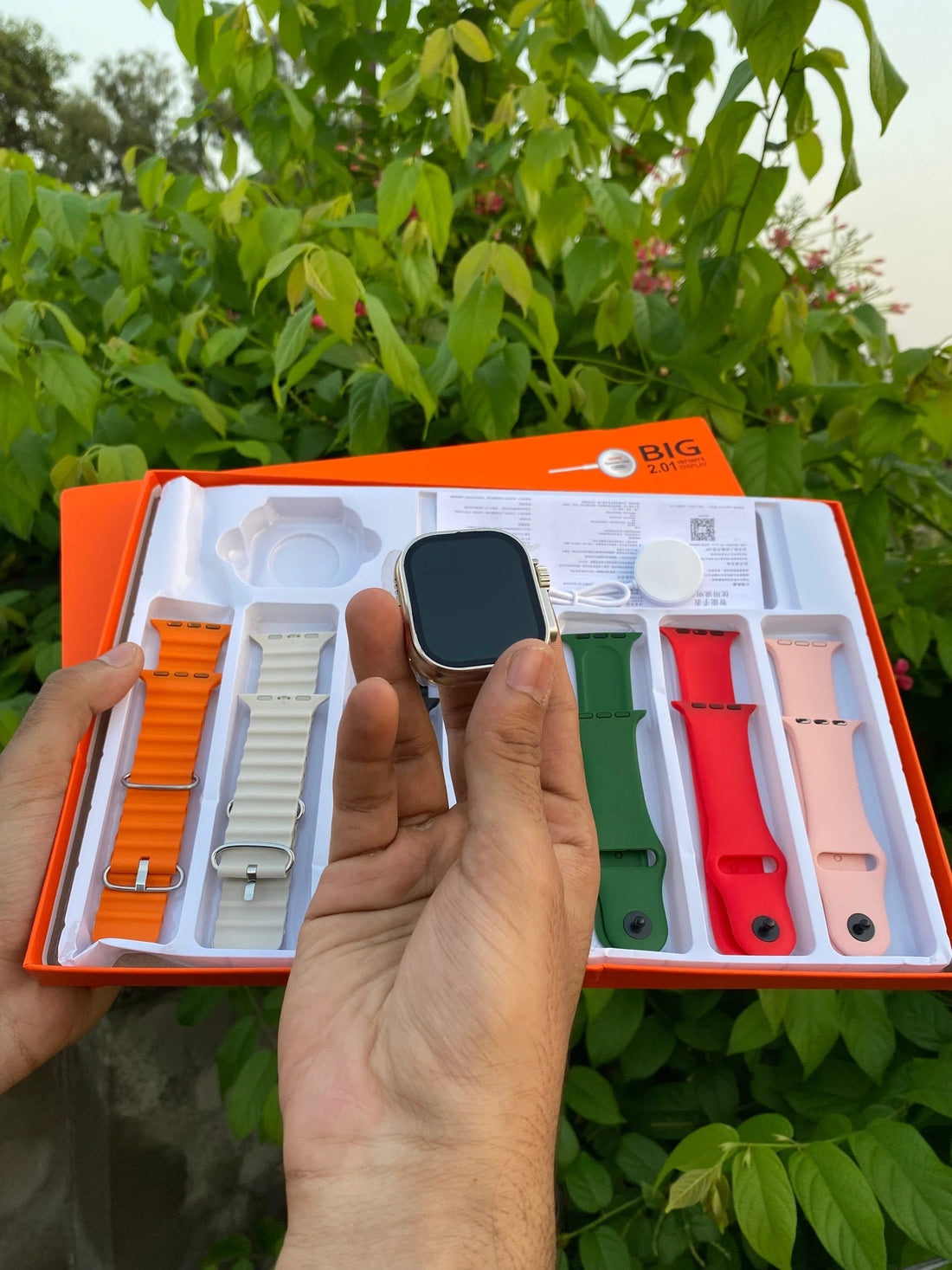 7 in 1 Ultra Watch | Free Earbuds
